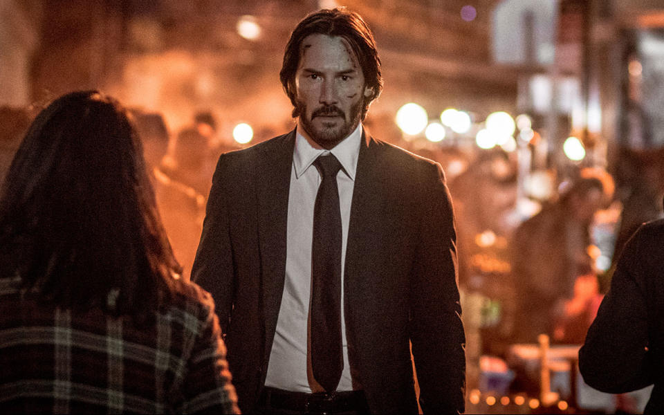 Keanu's back as deadly assassin John Wick (Credit: Warner Bros.)