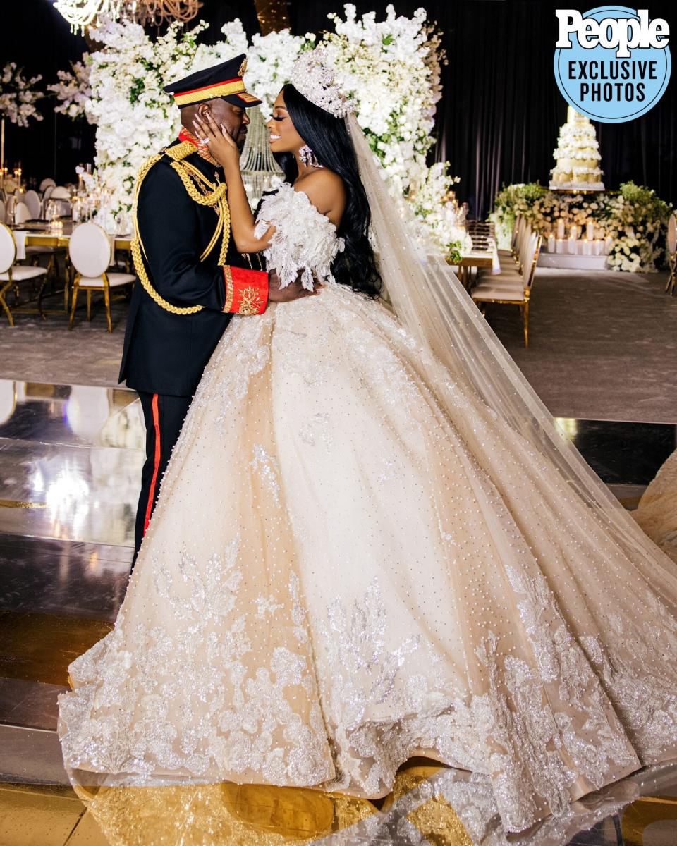 Porsha Williams and Simon Guobadia Wed — Again! — In American Ceremony https://gallery.stanlophotography.com/Client-Downloads/Porsha-Simon-Wedding/ Credit: @stanlophotography