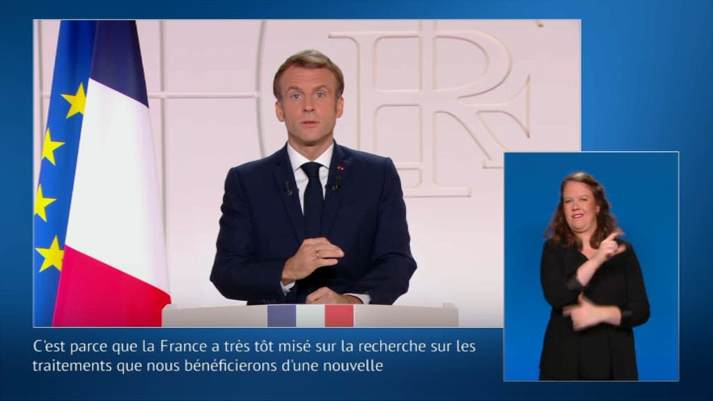 Emmanuel Macron le 9 novembre 2021  - BFMTV