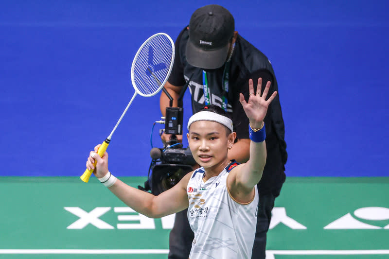 戴資穎闖進台北羽球公開賽冠軍戰。（中央社）