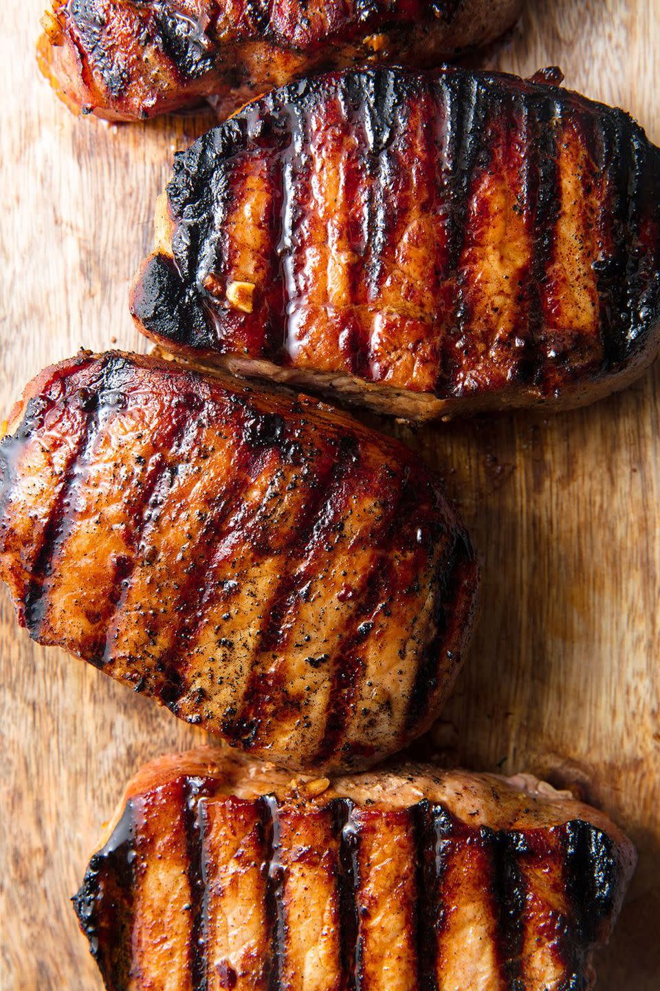 Honey Soy Grilled Pork Chops