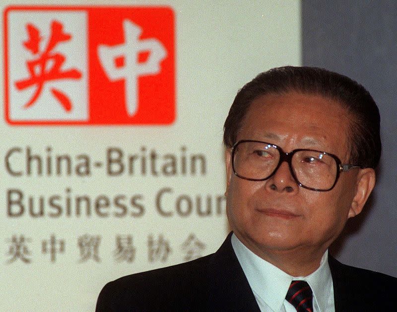 FILE PHOTO: Picture package of China's Jiang Zemin