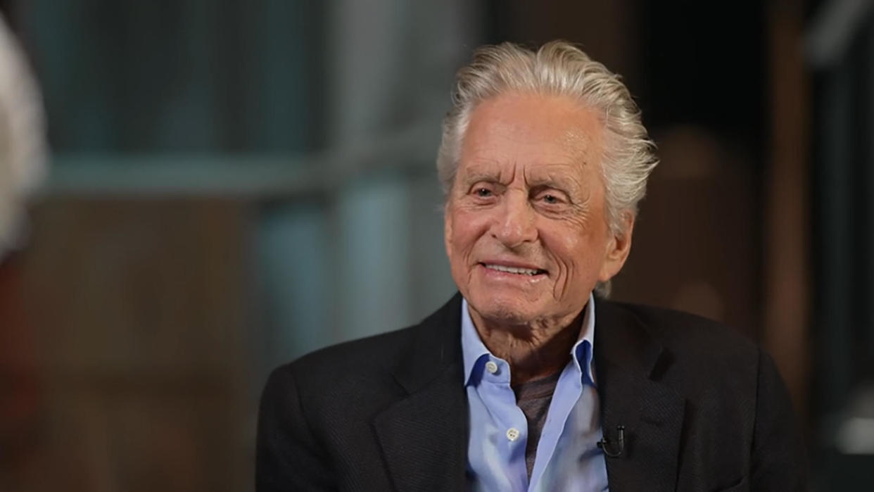 Oscar-winning actor and producer Michael Douglas. / Credit: CBS News