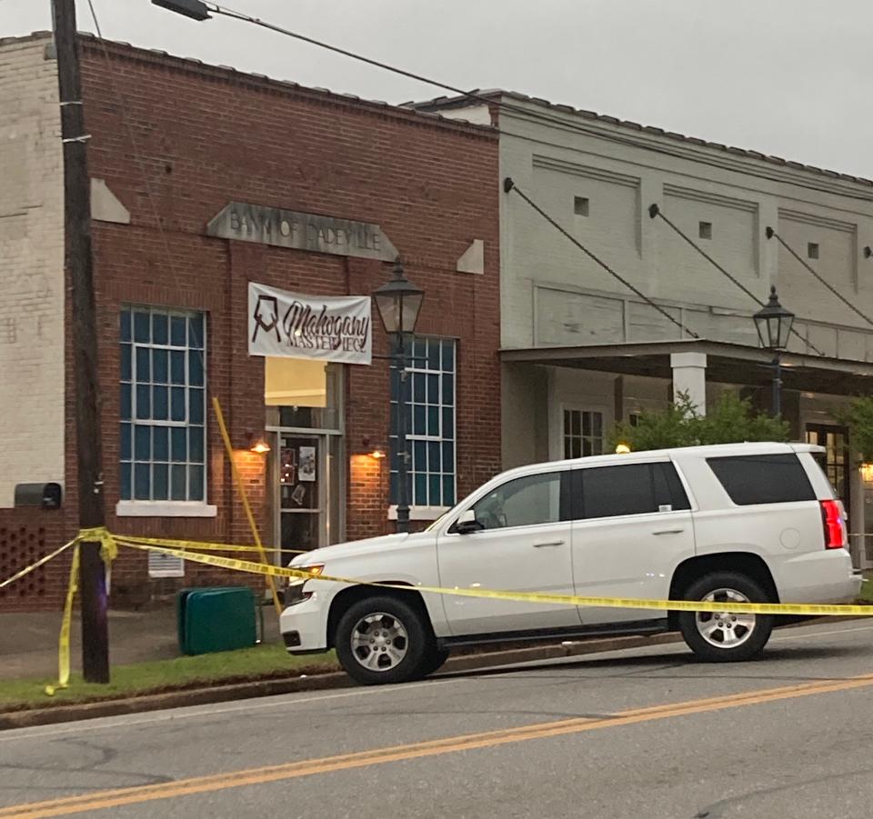 Investigators early Sunday pieced together evidence of a mass shooting in the old Bank of Dadeville, a brick building at 220 N. Broadnax St. that was converted two years ago into Mahogany Masterpiece dance studio.