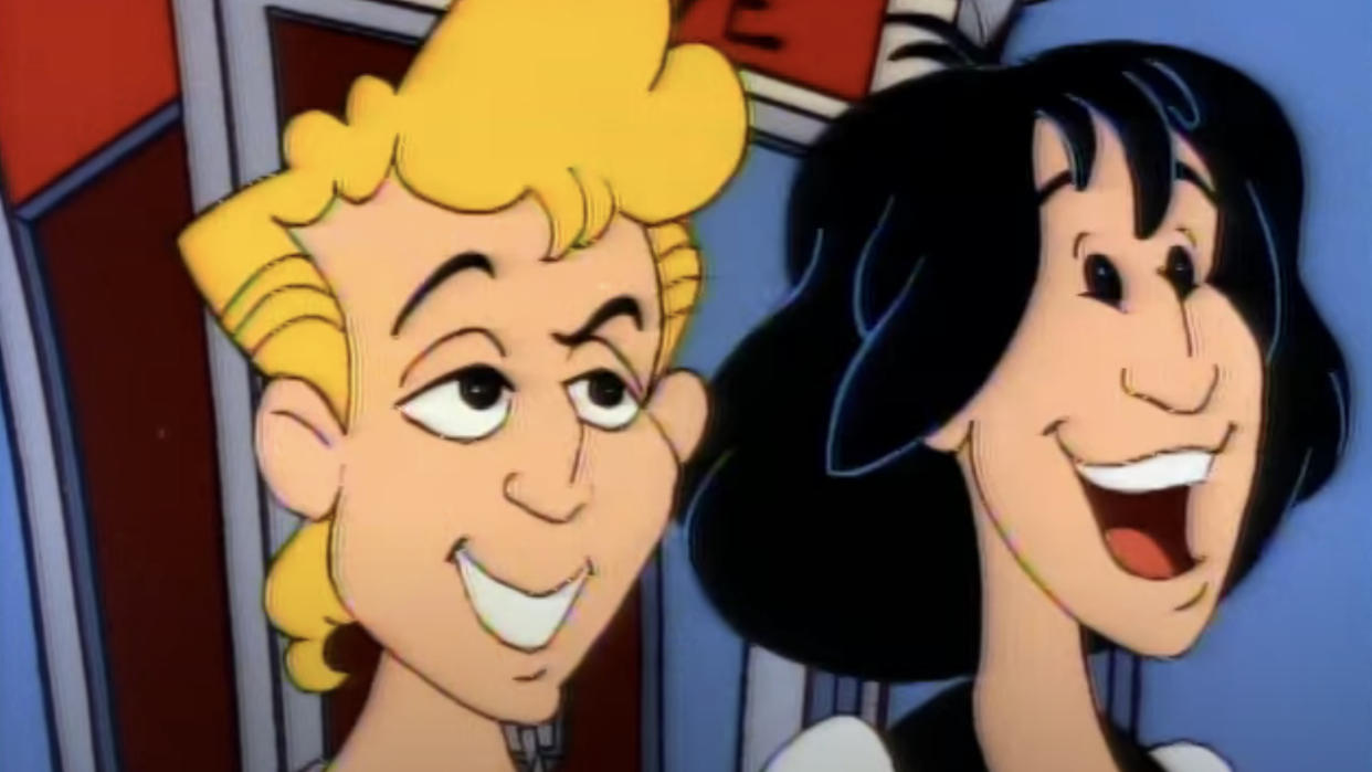  Screenshot of Bill and Ted's Excellent Adventure animated series. 