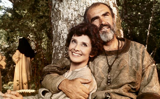 Courtesy Everett Collection Audrey Hepburn and Sean Connery in 'Robin and Marian'