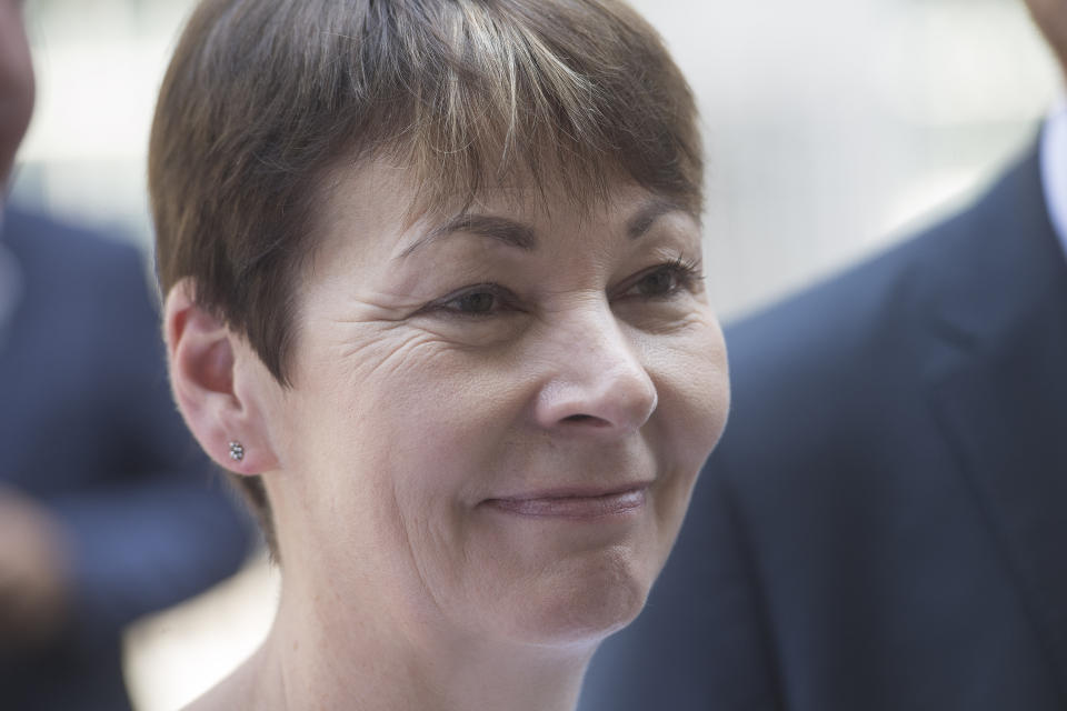 Caroline Lucas said it’s time for Boris Johnson to be sacked (Picture: PA)