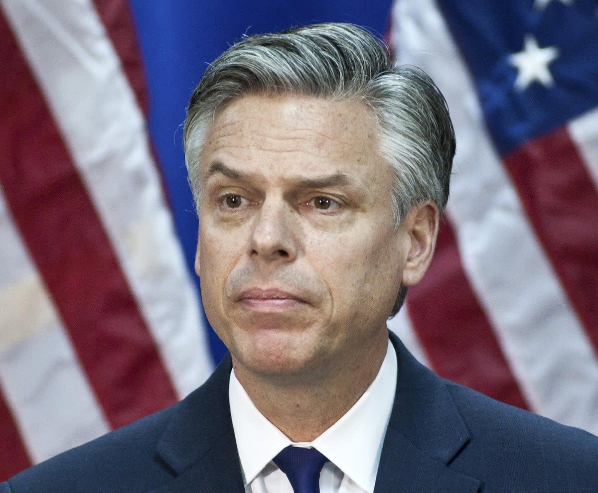 Jon Huntsman Jr has been donating to the university for years (AP)