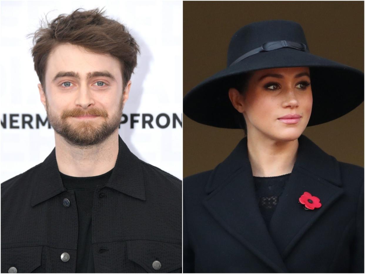 daniel radcliffe meghan markle