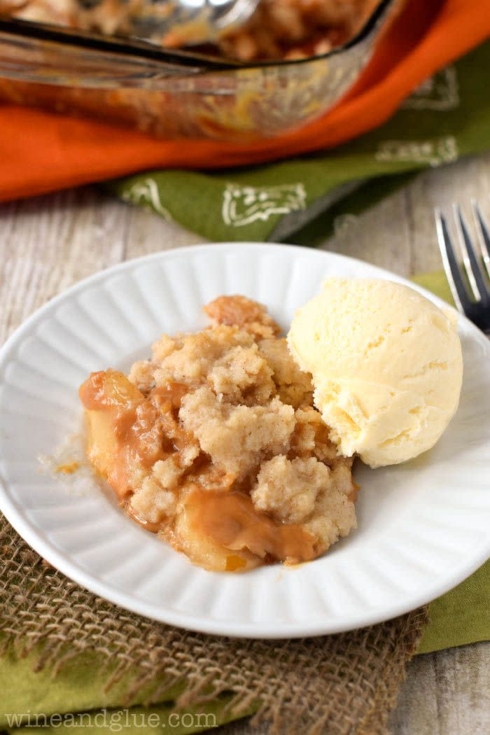 Caramel Apple Dump Cake