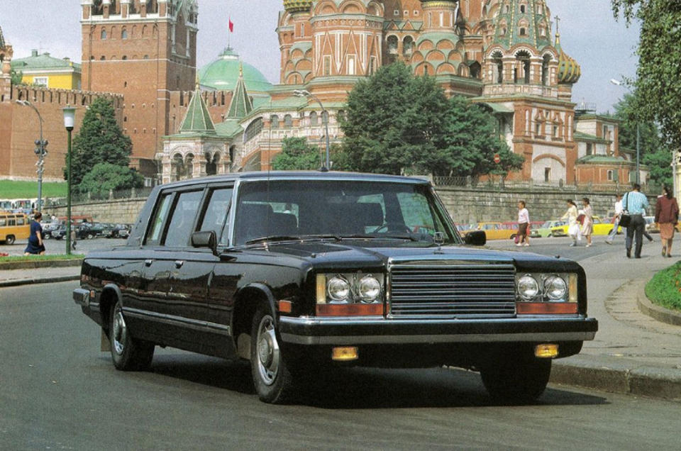 <p>No 1980s Cold War film would be complete without a ZIL-2104 sloping into view in all its menacing girth. Built purely for the leaders of the Soviet Union, only 106 were ever made, so you knew to get out of the way if one of these 3.4-tonne (7495 lb), 6300mm (249.6-in) leviathans came into view.</p><p>Yet despite their size, weight and imposing looks, the ZIL was quite sparsely appointed. Leather upholstery with electric seat adjustment, air conditioning and a cassette player were about your lot. It says more about the people inside the car that 4104s also came with bullet- and radiation-proof glass. They also had a huge 120-litre fuel tank to cope with the 7.7-litre V8’s thirst. If you can track down a ZIL-4104 today, expect to pay from <strong>£230,000</strong>, though they often make nearer a cool million in their homeland.</p>