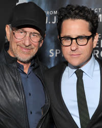 Steven Spielberg & J.J. Abrams Lester Cohen/WireImage.com