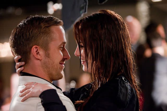 <p>Ben Glass/Shutterstock</p> Ryan Gosling and Emma Stone in 'Crazy, Stupid, Love'.