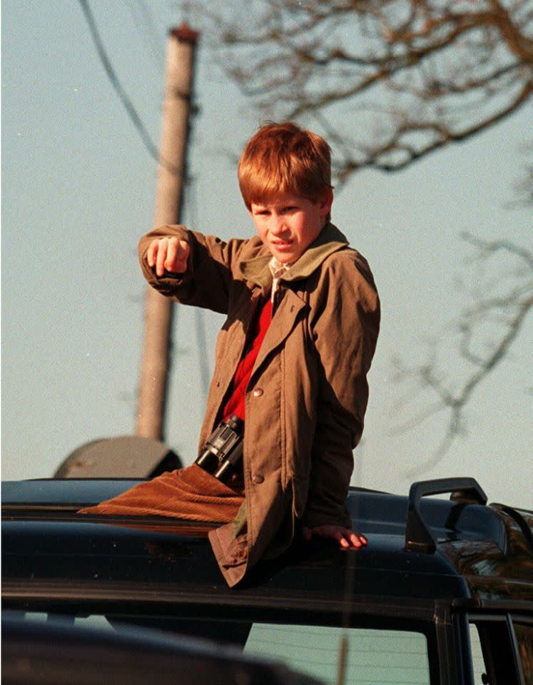 Harry went on his first grouse hunt 21 years ago. Photo: Getty