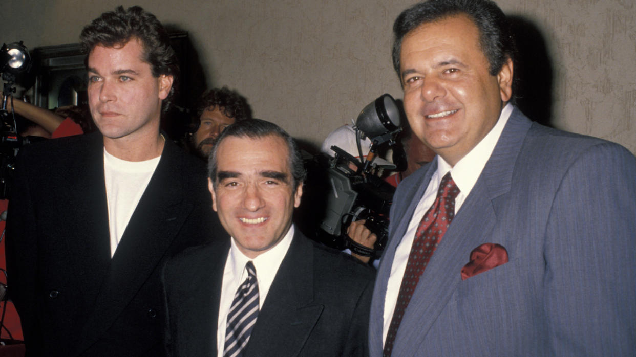 Ray Liotta, Martin Scorsese and Paul Sorvino during “Goodfellas” New York City Premiere at Museum of Modern Art in New York City, New York, United States. 