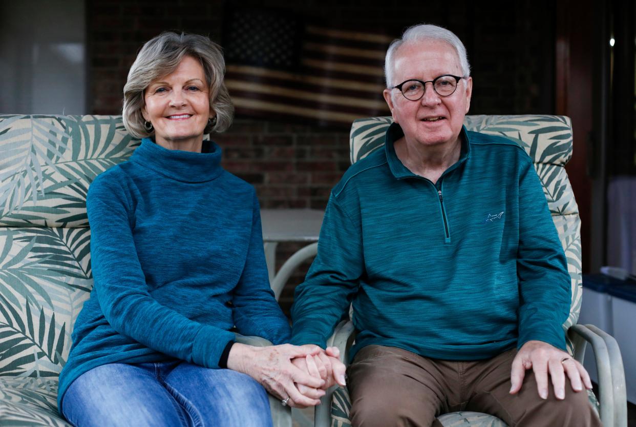 Linda and Ron Brammer. After noticing symptoms in 2017, Ron was eventually diagnosed with Lewy body dementia.