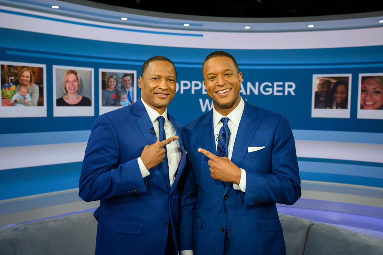 TODAY -- Pictured: Craig Melvin doppelganger on Thursday, February 7, 2019 -- (Photo by: Nathan Congleton/NBCU Photo Bank/NBCUniversal via Getty Images via Getty Images)