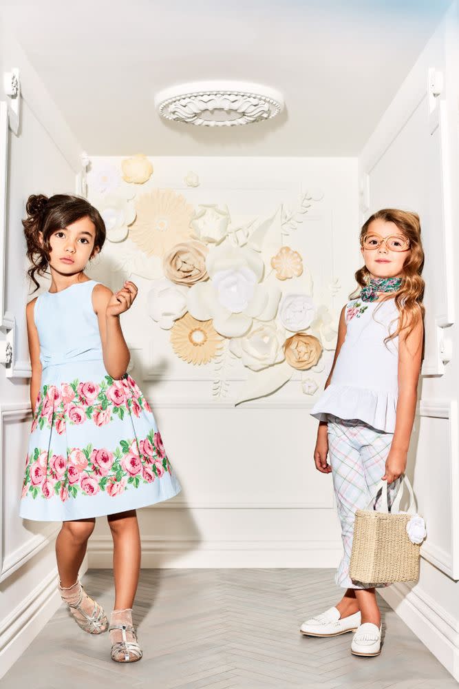 Ava Zane stars in Janie and Jack's Spring campaign