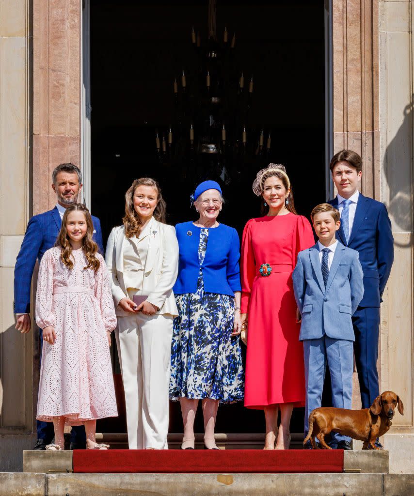 princess isabella of denmark confirmation at fredensborg palace