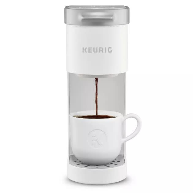 The Keurig K-Mini single-serve coffee maker.