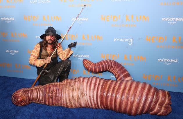 Heidi Klum and Tom Kaulitz attend Heidi Klum's 2022 Hallowe'en Party on Oct. 31. (Photo: Taylor Hill via Getty Images)