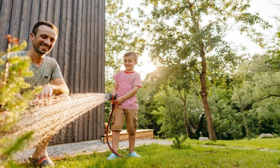 ‘A family garden doesn’t need to be about an expanse of lawn, there are different ways to engage children outdoors.’