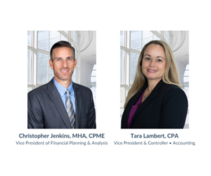 Chris Jenkins and Tara Lambert join the FCS Finance Department