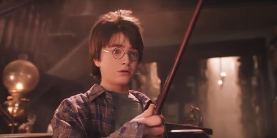 Harry Potter gets his wand