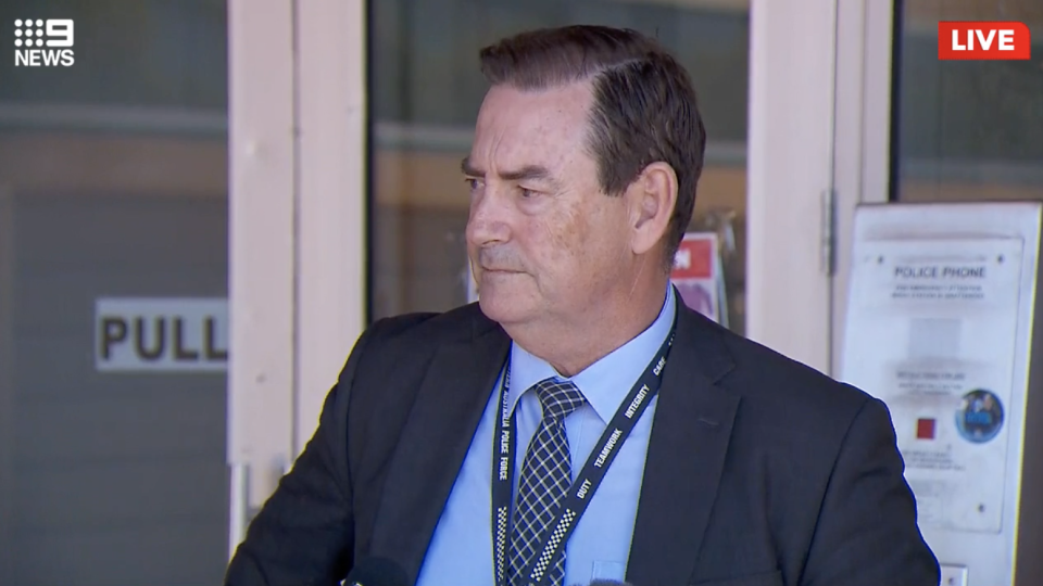 Detective Superintendent Rod Wilde gave a detailed timeline of what police did after Cleo Smith was reported missing. Source: 9News