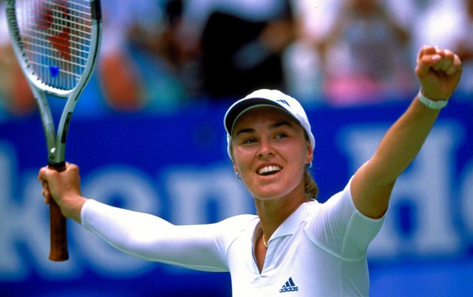 Martina Hingis retired aged 22 - Getty Images