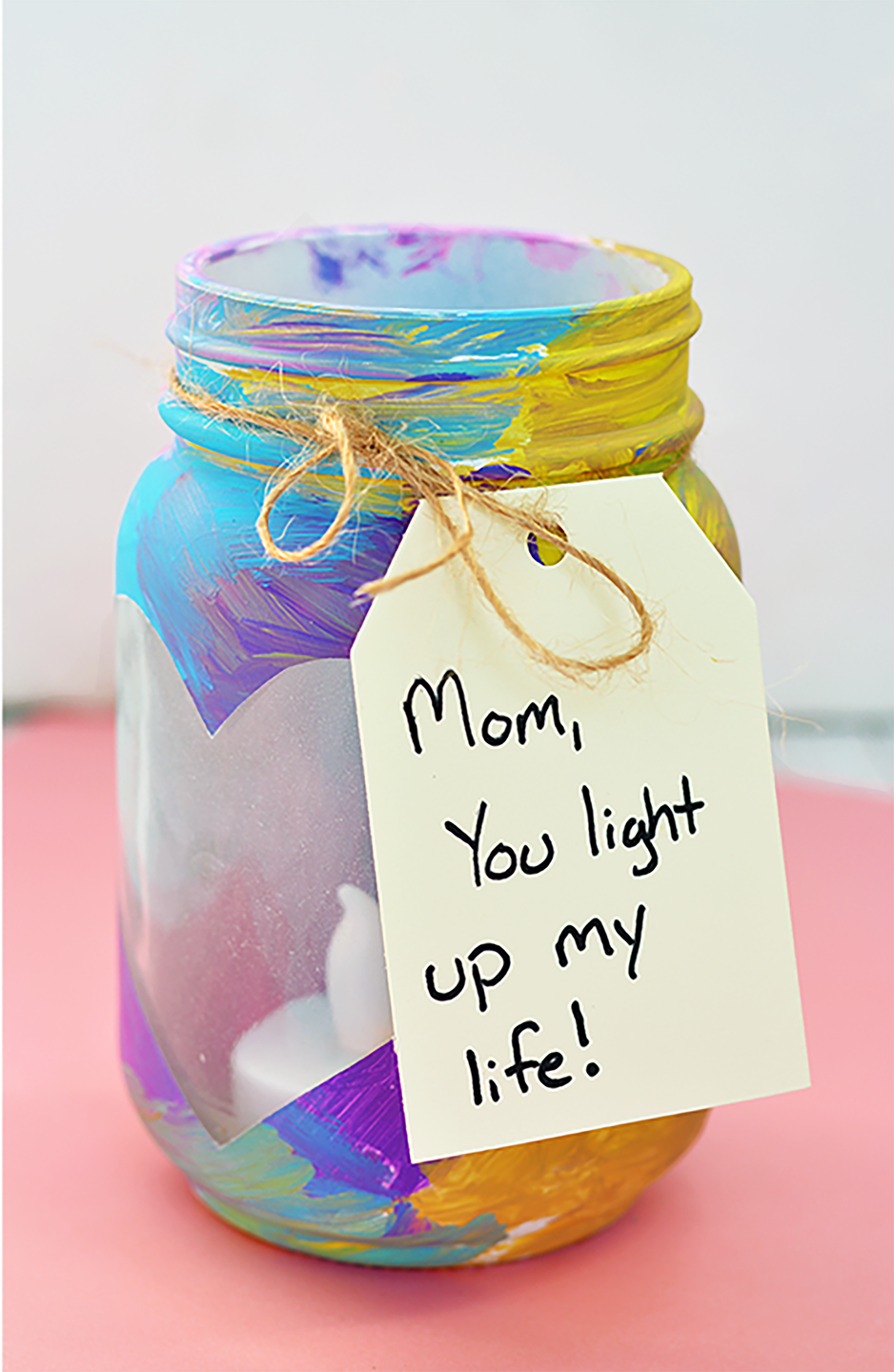 Mother’s Day Mason Jar Votives