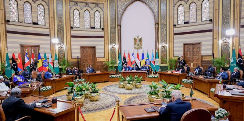 Regional summit of Sudan's neighbour countries in Cairo