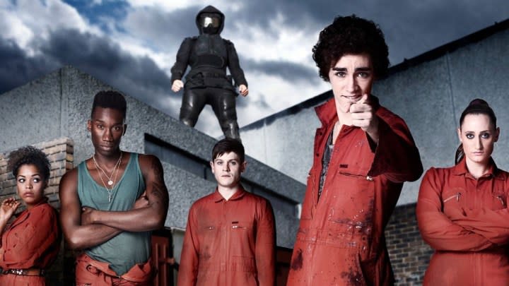 The cast of Misfits.