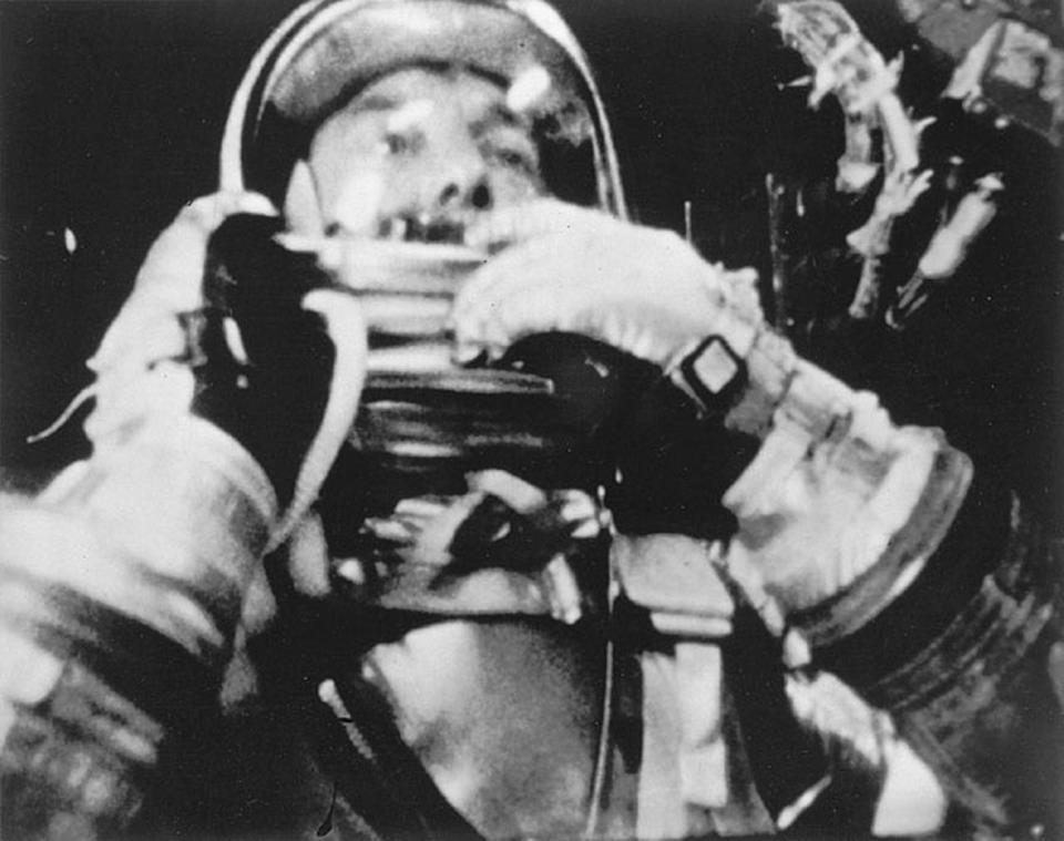 On May 5, 1961, NASA astronaut Alan Shepard became the first American in space when he launched aboard the Mercury spacecraft Freedom 7. <cite>NASA</cite>