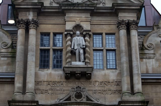 Cecil Rhodes statue