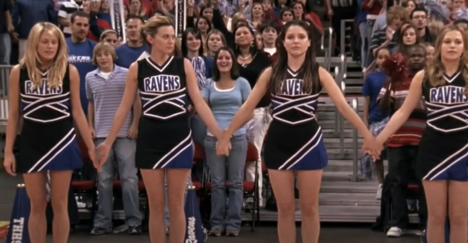 A scene from "One Tree Hill"