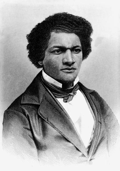 Portrait of American orator, editor, author, abolitionist and former slave Frederick Douglass (1818 – 1895), 1850s. Engraving by A. H. Ritchie. (Photo by Hulton Archive/Getty Images)