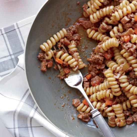 Butcher's Ragu with Fusilli