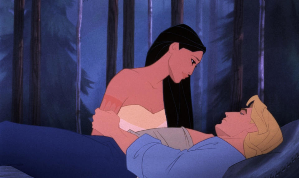 Die echte Pocahontas war wohl wesentlich jünger, als sie auf den Engländer John Smith traf. (Bild: Disney)