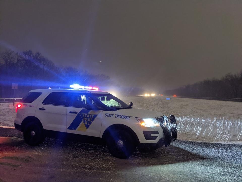 New Jersey State Police vehicle