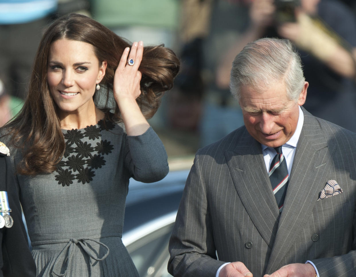 Prince Charles and Kate Middleton