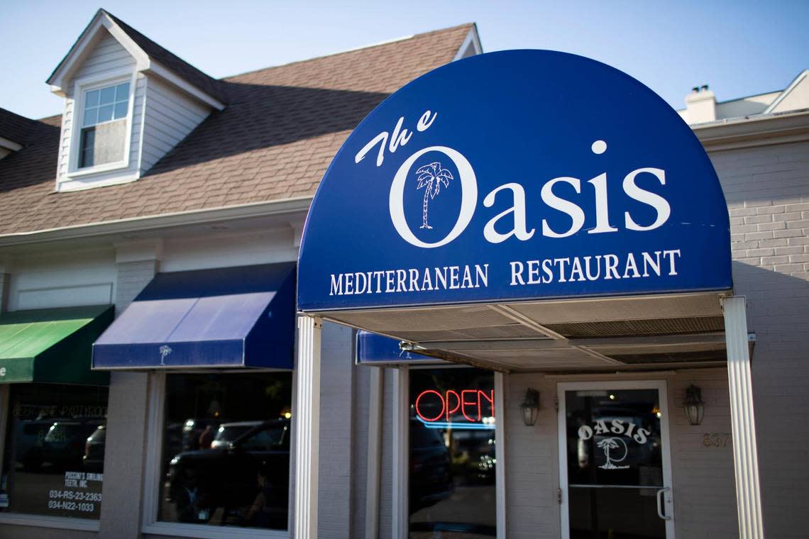 The Oasis Mediterranean Restaurant at 837 Chevy Chase Place in Lexington, Ky.