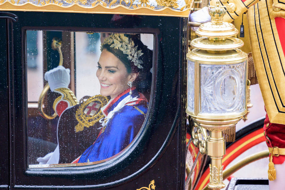 Kate Middleton . Anthony Upton/Pool via REUTERS