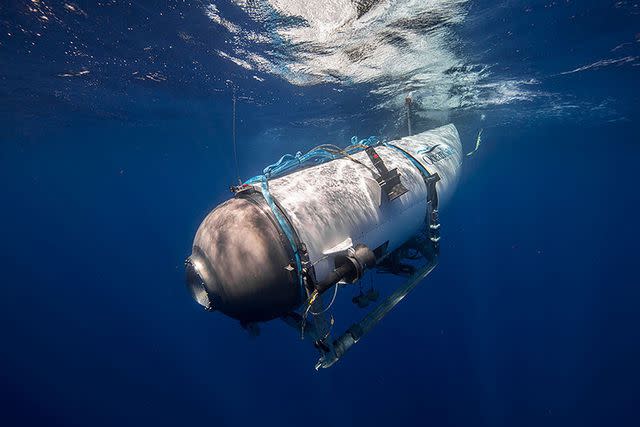 <p>Ocean Gate / Handout/Anadolu Agency via Getty Images</p> An OceanGate submersible