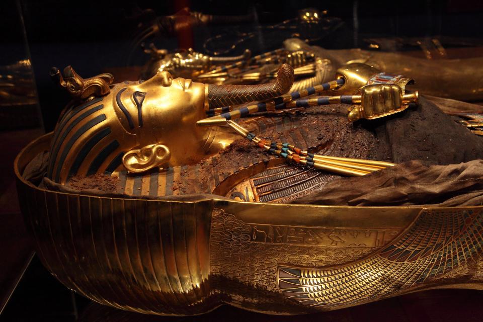The exhibit "Tutankhamun - His Tomb and His Treasures" will open Saturday at COSI.