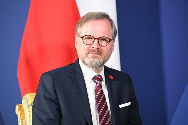 Prime Minister of the Czech Republic Petr Fiala 