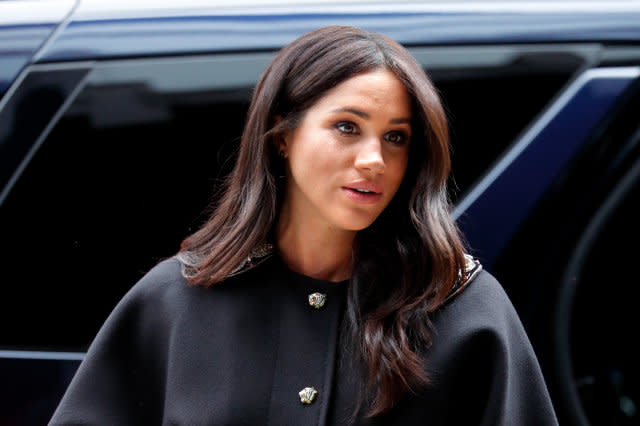 The Duke And Duchess Of Sussex Sign A Book Of Condolence At New Zealand House