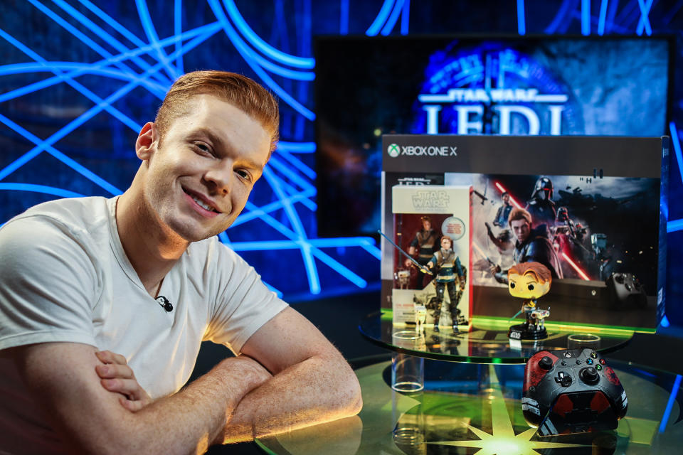 Cameron Monaghan plays the central character in the latest 'Star Wars' game, 'Fallen Order' (Photo: Lucasfilm/Disney)