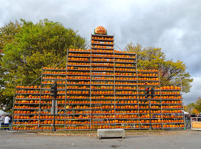 New Hampshire: Let It Shine Pumpkin Festival, Laconia