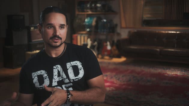 Former Menudo member Ralphy Rodríguez appears in the docuseries 